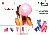 profumi linea ragazzi